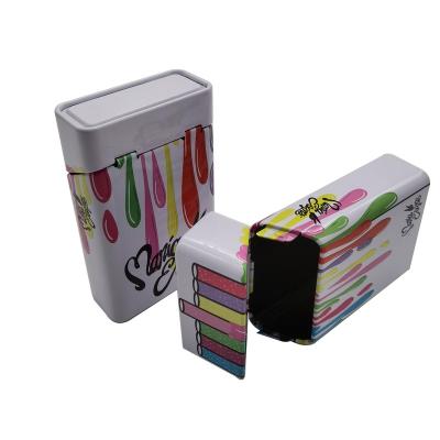 China Factory Price Recyclable Wholesale Custom Cigarette Tin Box Hot Sale Cigarette Holder for sale