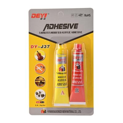 China Fast Curing Modified Acrylic AB Adhesive For Auto Parts Long Lasting Bonding for sale