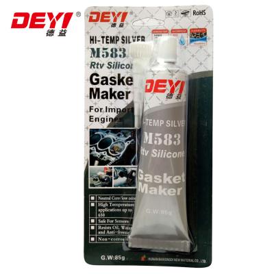 China Silicone Gasket Maker Sealant Adhesive For Meter Convenient Blister Card Package for sale