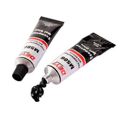 China Acid Resistant 85g Black Color Silicone Sealant Gasket Maker With SGS Certificate for sale