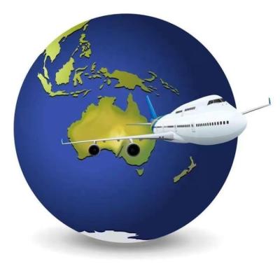 China EK TK Xiamen Freight Forwarder Serviços de transporte aéreo de mercadorias / Transporte aéreo internacional à venda