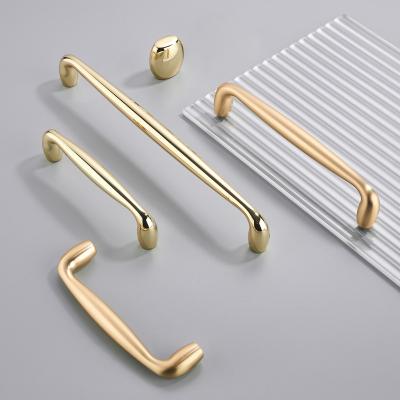 China Contemporary Drawer Accessories Sideboard Pull Wardrobe Hardware Modern Furniture Handles for sale