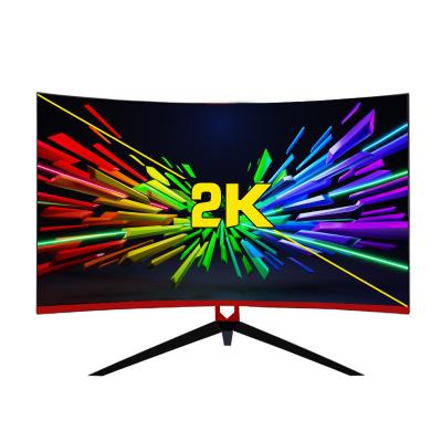 China Curved IPS Curved Desktop Gaming Led 27 Inch 2k Curved High Definition 1080p Gaming Monitor 75hz Computer PC PC Monitor Led LCD Monitor for sale