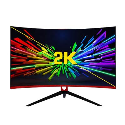 China 1080p 27 inch high definition curved 2k 75hz led gaming curved monitor for computer for sale