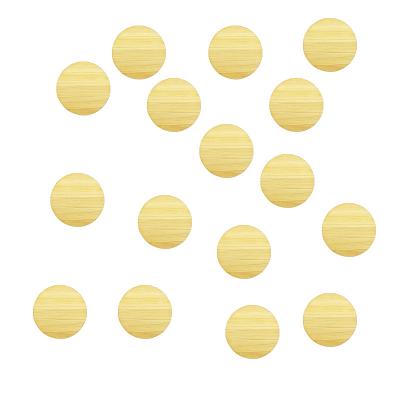 China China Customized Unfinished Bamboo Wooden Circles Various Size Laser Cut DIY Empty Painting Round Bamboo Pieces for sale