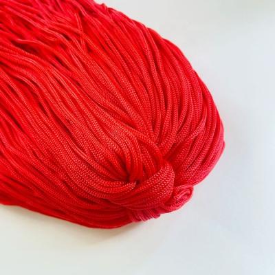 China YRP05 Different Colors Viable Stock 3mm Red Craft Drawstring Rope Bag DIY for sale