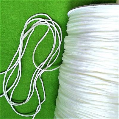 China YRB02 Hot-selling Sustainable Product Chinese Knot Hand - Woven White / Black Rope 2mm for sale