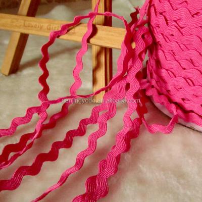 China YQ-WB07 fabric rac ribbon ric webbing 6mm eco-friendly for sale