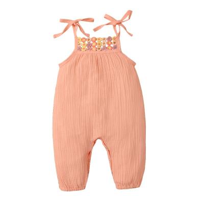 China New Design Kids Casual Cotton Clothes Kids Clothing Babies Sling Overalls for sale