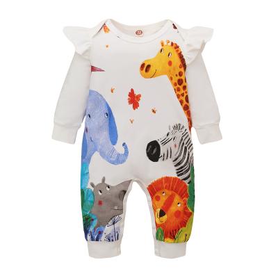 China Cute Animal Newborn Baby Clothes Cartoon Kids Baby Romper for sale