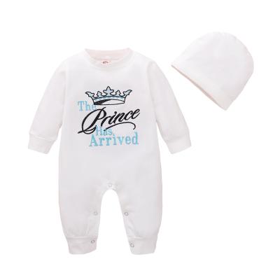 China Cute Letter Printing Newborn Baby Clothes Kids Baby Romper for sale