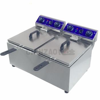 China Hotels Electric Potato Chips Fryer Machine /Hotel Equipment Electric Fryer 17L for sale