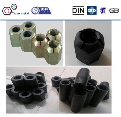 China Formwork/Rock anchor M32 hex nut/M32 hex rivet nut high quality spherical mining bolt nut for sale