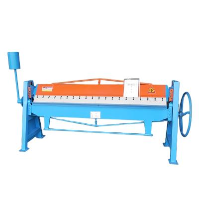 China Hotel Instock Sheet Metal Manual Folding Machine /Hand Type Folding Machine for sale