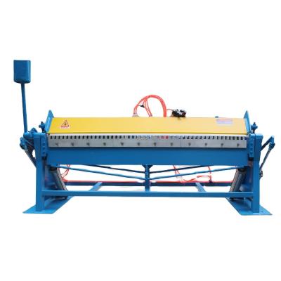 China Newest 2500mm Manual Pneumatic Sheet Press Brake TDF Folding Machine Air Duct Folder Machine On Sale for sale