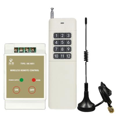 China 220v Multi-channel Wireless Remote Control Pump Motor Water Switch Optional HK-Y1-220S Remote Control Electric Lamp for sale