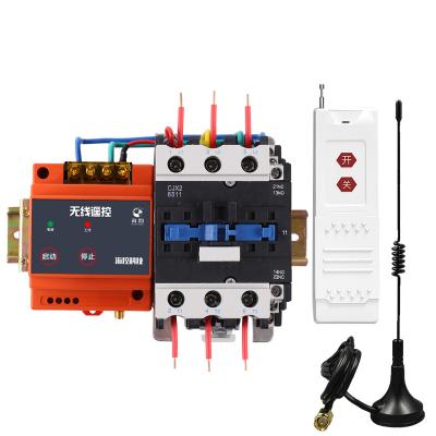 China Signal can penetrate the wall to switch good quality AC380v 15KW high power switch HK-Y1-380B remote control manual / remote control for sale