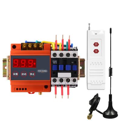 China Signal can penetrating wall switch / time switch HK-Y1-380X AC85-285V 4KW manual switchable version low price / remote control remote control / countdown 1-999 s/m for sale