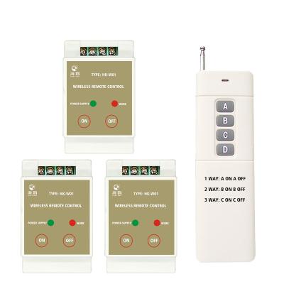 China 220V high level control one and multiple remote control switch / HK-Y1-220S manual remote control 55*88*44mm 55*88*44mm for sale