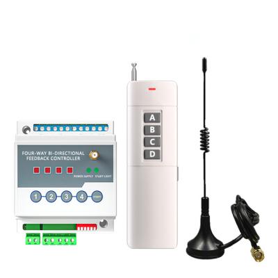 China Water Level Switch Self-Returning Wireless Remote Control Two Way Switch 72*88*59mm Self-locking 410-450MHZ Version for sale