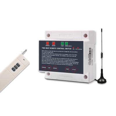 China Signal can penetrate the wall switch/with limit switch interface 315Mhz dual switch forward/reverse controller Remote /manual 92*97*58mm for sale