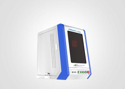 China Máquina de marcação a laser de metal verde 50 W / 100 W com tampa fechada à venda