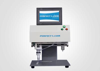 China Lcd-Steuerung tragbarer Tischplatten-Dot Peen Nameplate Marking Machine für Metall zu verkaufen