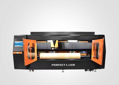 China CNC-Rotationsholzschablone Die Fräsen Schneidemaschine automatische doppelte Köpfe zu verkaufen