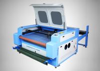 China Automatischer LCD Touch C02-Laserschneider für die Stoff- und Bekleidungsindustrie mit 1 Jahr Garantie zu verkaufen