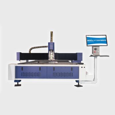 China 1000w 1500W 2000w Laser Fiber Metal Cutting Machine 3000*1500mm Single Table For Mild Steel Aluminum Steel Sheet for sale