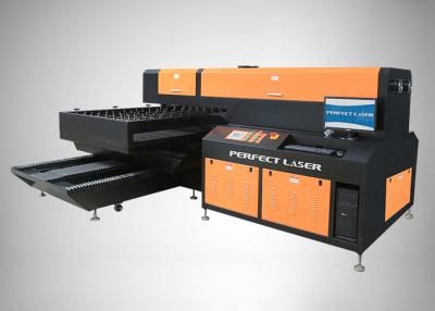 China 380V 50Hz 10A Lasergravur-Schneidemaschine Schnittgenauigkeit 0,05 mm für Lederstoff zu verkaufen