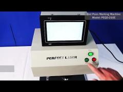 Portable Desktop Dot Peen Nameplate Marking Machine PEQD-210E