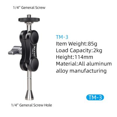 China XILETU TM-3 High Quality Adjustable Friction With 1/4' Screw Magic Arm For Tripod Camera Phone 2kg for sale