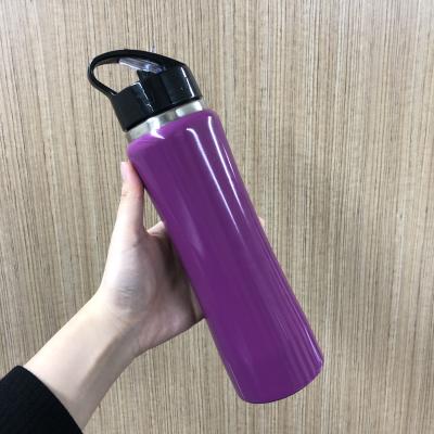 China PORTABLE ready to ship 750ml flask stainless steel vacuum insulated sport water bottle termos for sale