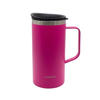 China New 2021 hot sale stainless steel reusable double wall tumbler mug viable wholesale for sale