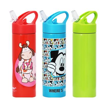 China Sustainable Sport 500ml 18oz Stainless Steel Single Wall Water Bottle For Kids Stylish Water Bottles for sale