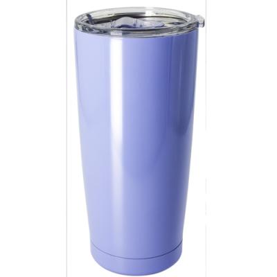 China 600ml Double Wall Stainless Steel Insulated Coffee Tumbler Sustainable With Lid for sale