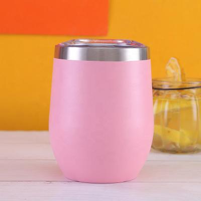 China Wholesale Disposable 12oz Stainless Steel Wine Tumbler Cups for sale