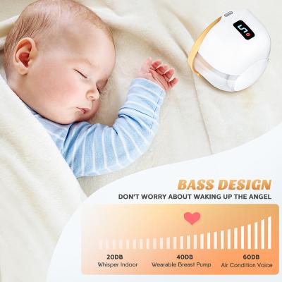 China New Design PP 2022 Digital Touch Screen Single / Wireless Mini Portable Breast Pump For Breastfeeding Mothers for sale