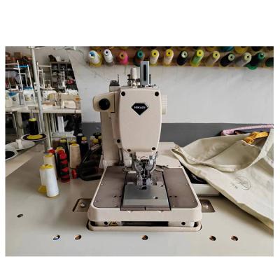 China ULTRA-FAST Used Buttonhole Programming Automatic Industrial Round Head Buttonholing Sewing Machine with Low Price for sale