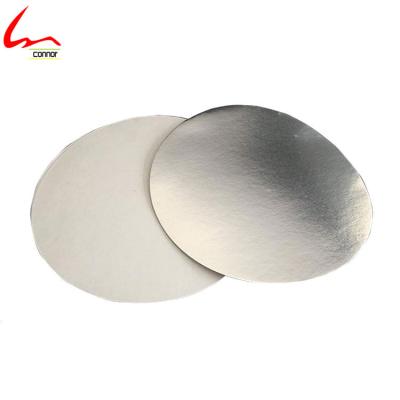 China Food Paper Laminated Cardboard Lids For Aluminum Foil Container , Round Food Packaging Lids for sale