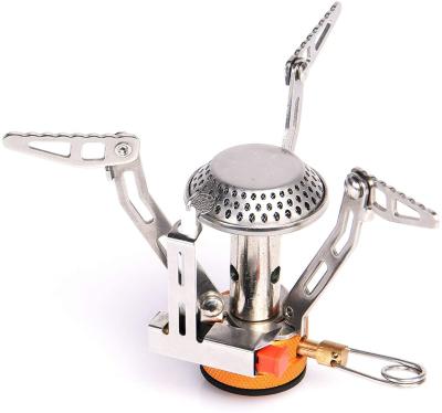 China Aluminum Outdoor Solo Backpack Increasing Fold Camping Gas Stove for sale