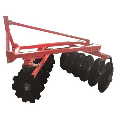 China Cultivate Agricultural Machinery Medium-Duty Disc Harrow 12 Blades Mounted Disc Harrow For 4 Wheels Tractors for sale