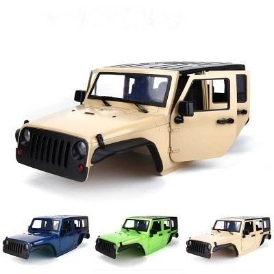 China 313mm Wheelbase Eco-friendly Rc Unassembled Body Kit Rc Car Shell For 1/10 Scale Rc Crawler Scx10 Axial And Scx10 II 90046 90047 Trx-4 for sale