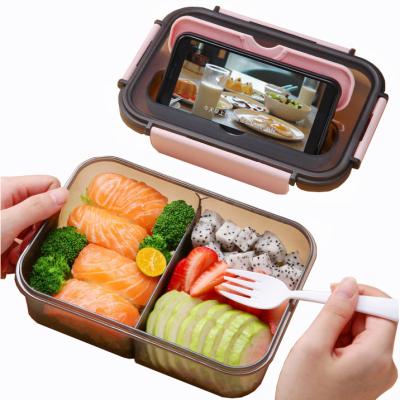 China BBA Microwavable ODM OEM Customize Reusable Diaper Container Bento Kids Lunch Box For School Cartoon for sale