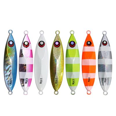 China 40g to 350g Fishing Bait Metal Lure Sea Fishing Bait Luminous Glow Lure Bait Deep Sea Boating Jumping Bait for sale