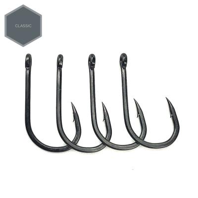 China Classic Carp Hook Fishing Carp Hooks Teflon Coated Micro Eyed Barbed Japanese Hook for sale