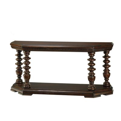 China Hot Selling Solid Wood Console Table Rustic American Country Retro Dining French Porch Side Cabinet Cabinet Decoration Home Table for sale