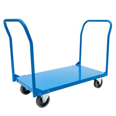 China Edelstahl-Plattform-Wagen Metall-Fab Products Platform Trolleys 500kg zu verkaufen