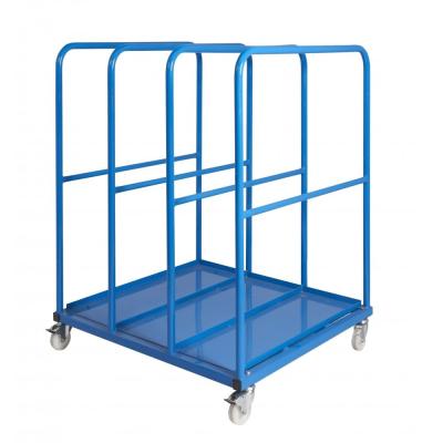 China Mobile 500KGS Vertical Sheet Rack Material Handling Equipment Fabrication for sale